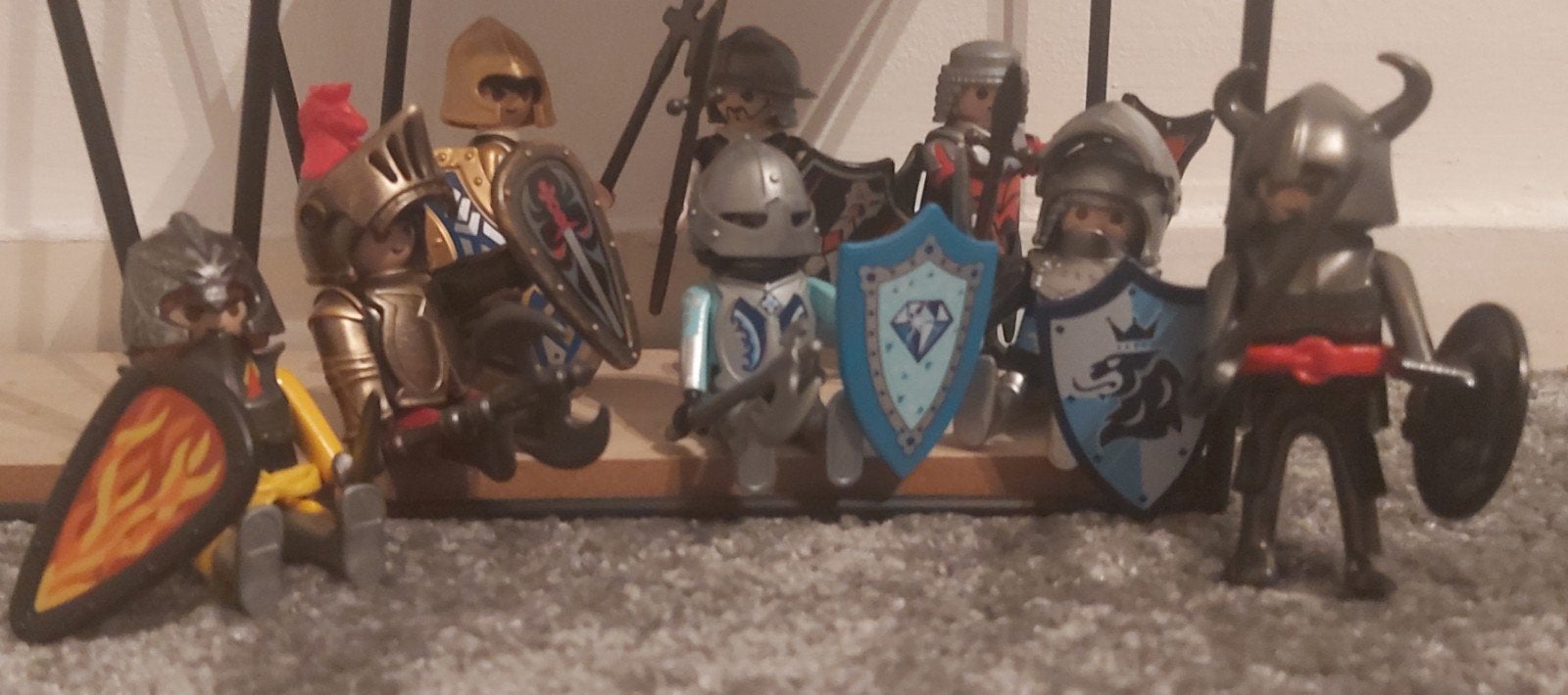 Playmobil ridders - Diverse figuren en accessoires, Kinderen en Baby's, Speelgoed | Playmobil, Gebruikt, Losse onderdelen, Ophalen of Verzenden