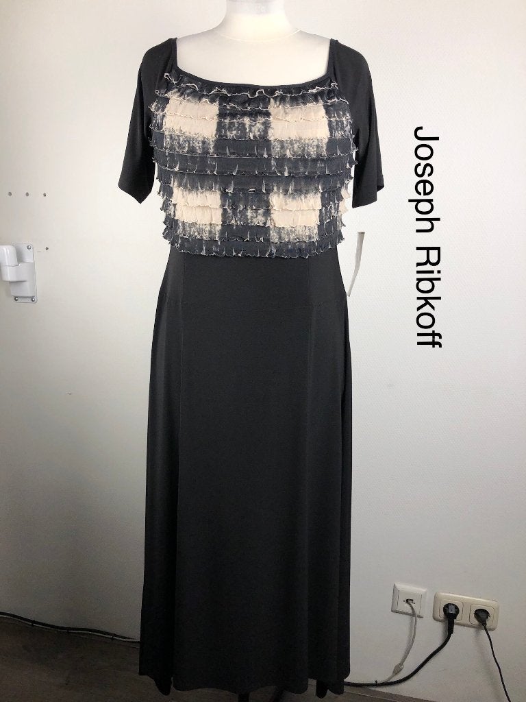 Joseph Ribkoff Jurk  (mt: 42) Nieuw 19,5/8546, Joseph Ribkoff, Joseph Ribkoff, Zwart, Maat 42/44 (L)