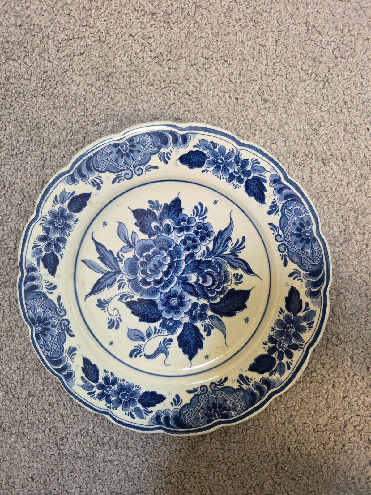 Delfts Blauw Wandbord - Handwerk Holland, Antiek en Kunst, Ophalen of Verzenden