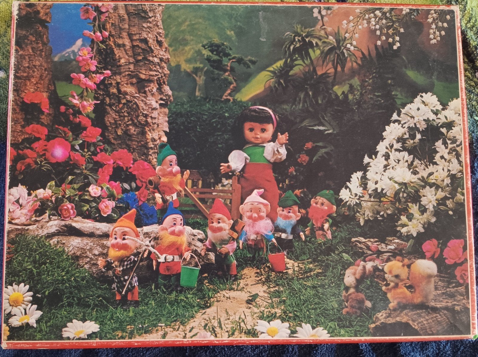 vintage puzzels, Hobby en Vrije tijd, Ophalen of Verzenden, Gebruikt