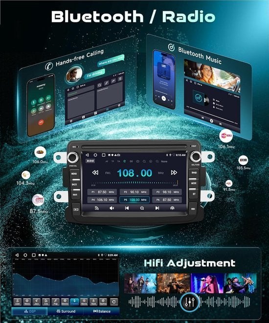 Autoradio 7 inch – Multimedia Speler – Navigatie Systeem, Corvance B.V., Verzenden, Nieuw, Corvancebol@gmail.com