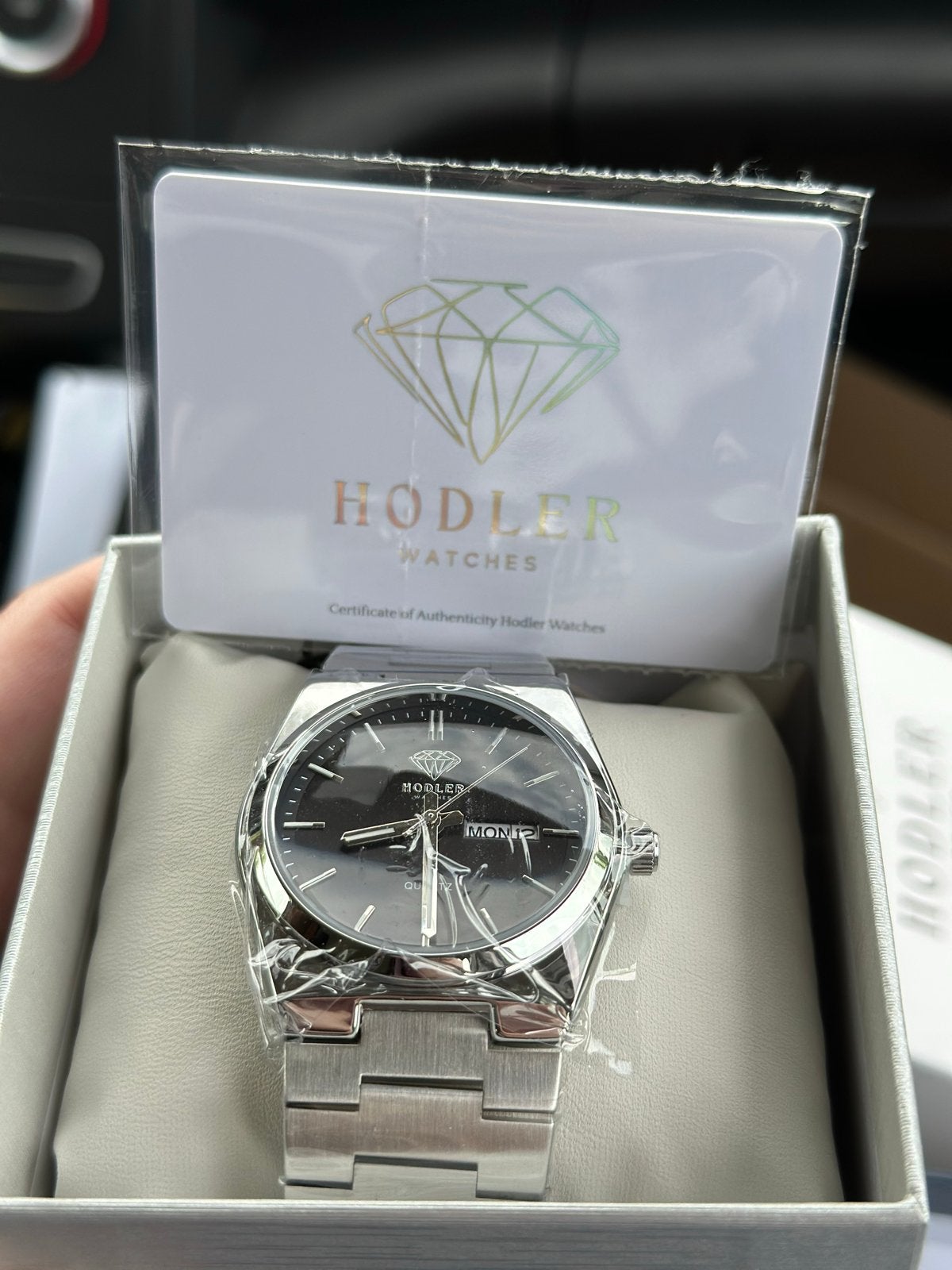 Hodler Lungern Horloge met Echtheidscertificaat, Ophalen, Nieuw