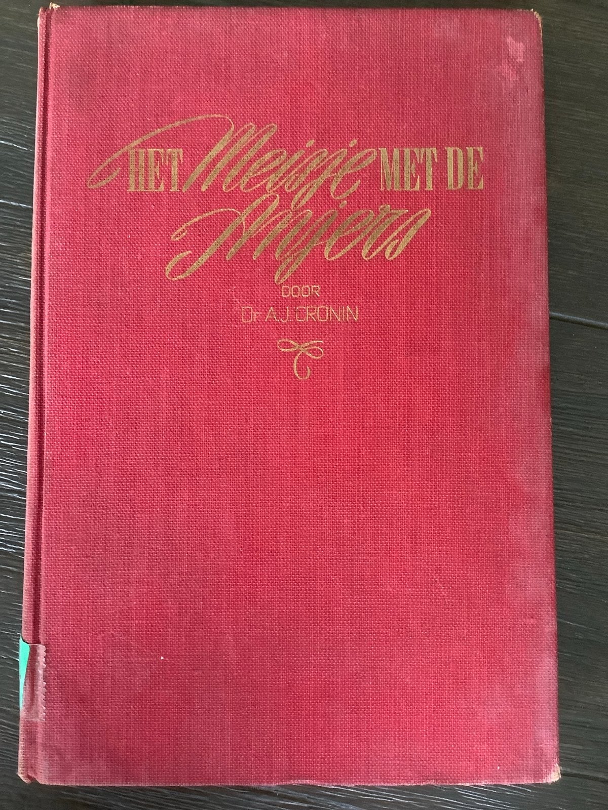 Het Meisje met de Anjers - Dr. A.J. Cronin, Boeken, Ophalen of Verzenden, Gelezen, Nederland
