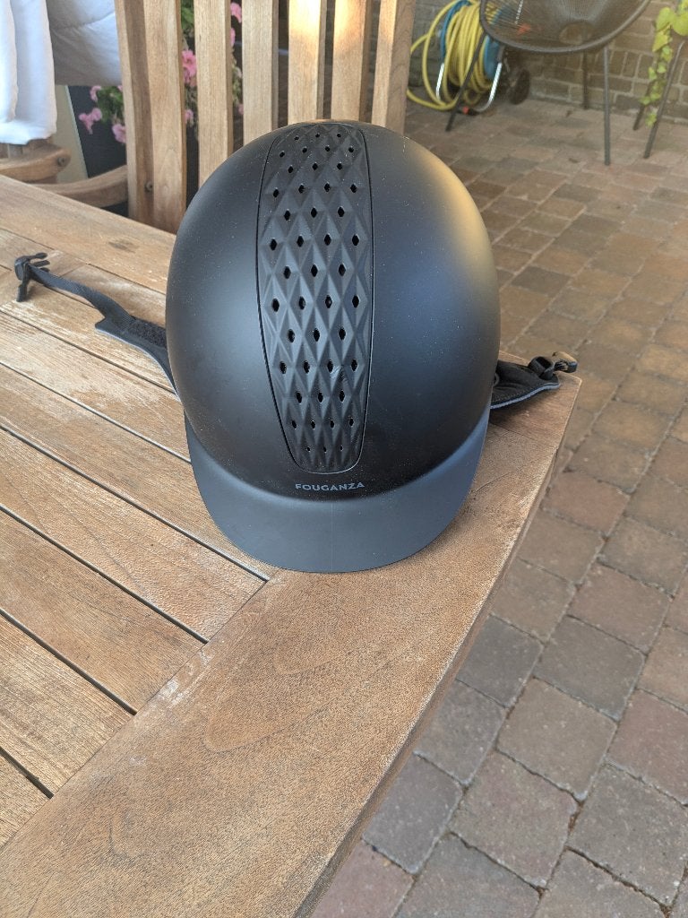 Paardrijcap Fouganza, Dieren en Toebehoren, Paardrijkleding, Fouganza, Ophalen of Verzenden, Zo goed als nieuw, Heren