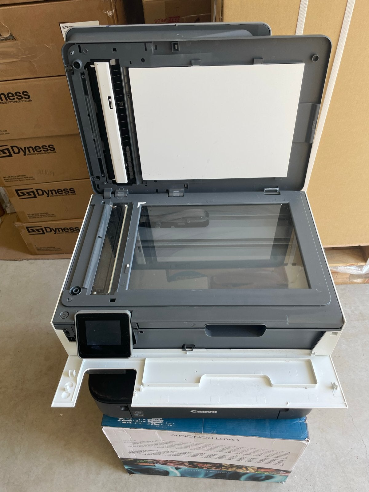 Partij van printers(HP,Dell,Canon)Vooronderdelen ofhandige h, Computers en Software, Printers, F, Gebruikt, Faxen, Inkjetprinter