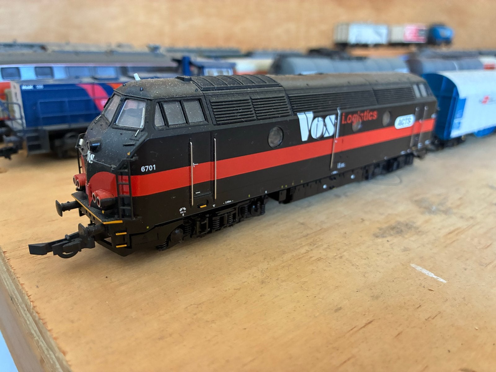 Roco ACTS digitaal ESU met Tom van Weert lichtset + wagons, Hobby en Vrije tijd, Modeltreinen | H0, Treinset, Gelijkstroom, Ophalen of Verzenden