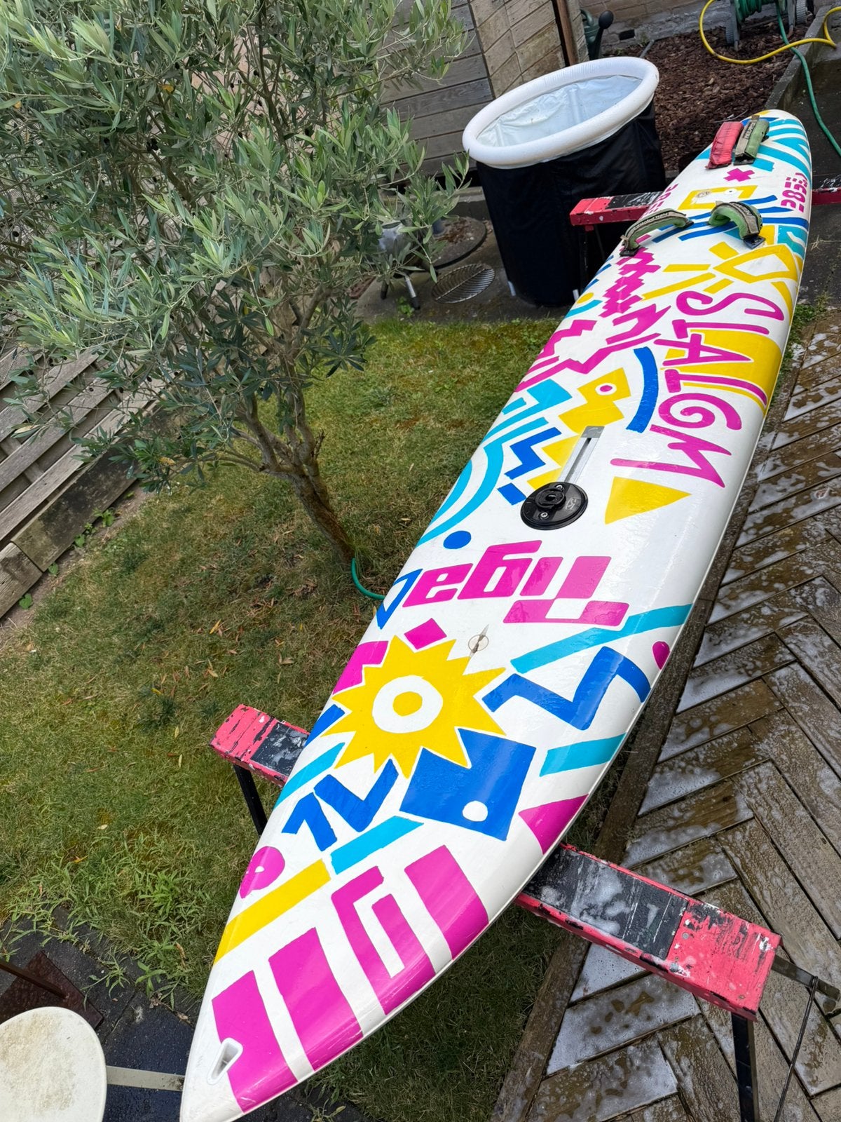 Surfplank Tiga Slalom 285, Ophalen, Zo goed als nieuw
