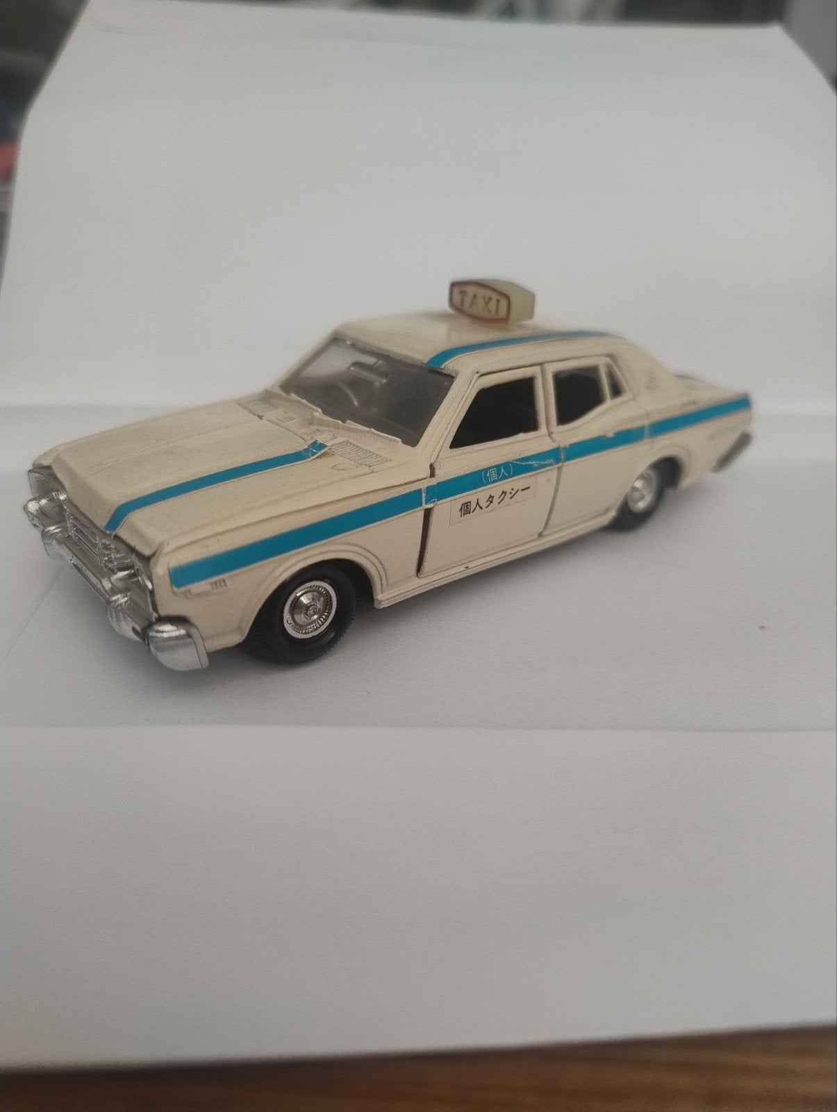 🔴 Yonexawa Toys Diapet Nissan Cedric 2800 SGL Taxi, Ophalen of Verzenden, Zo goed als nieuw, Auto, Overige merken