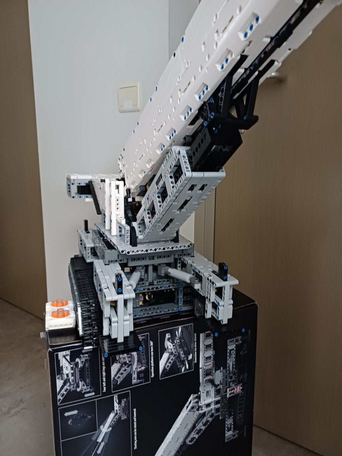 mould king 17002 rups telescoop kraan, Ophalen of Verzenden, Zo goed als nieuw