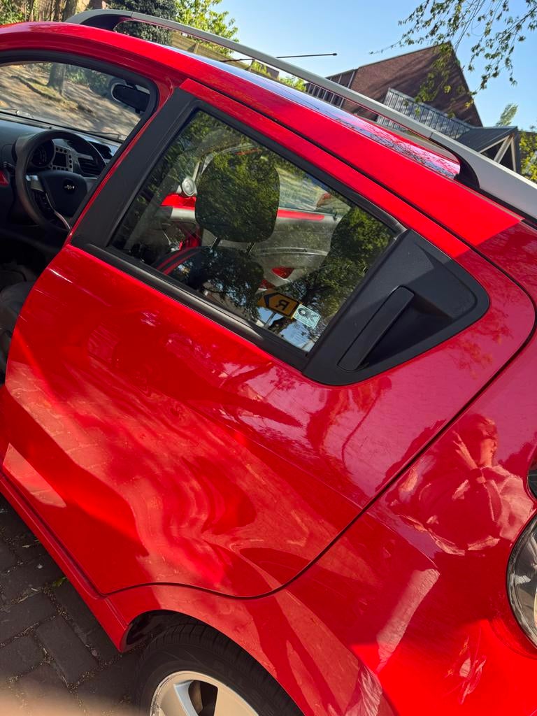Chevrolet Spark 1.2 2010 Rood, Auto's, Chevrolet, Particulier, Spark, Benzine, B, Hatchback, Handgeschakeld, Origineel Nederlands