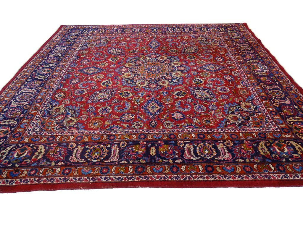 Perzisch tapijt - Meshed - 309 x 305 cm - Handgeknoopt, -, -, Vierkant, 200 cm of meer
