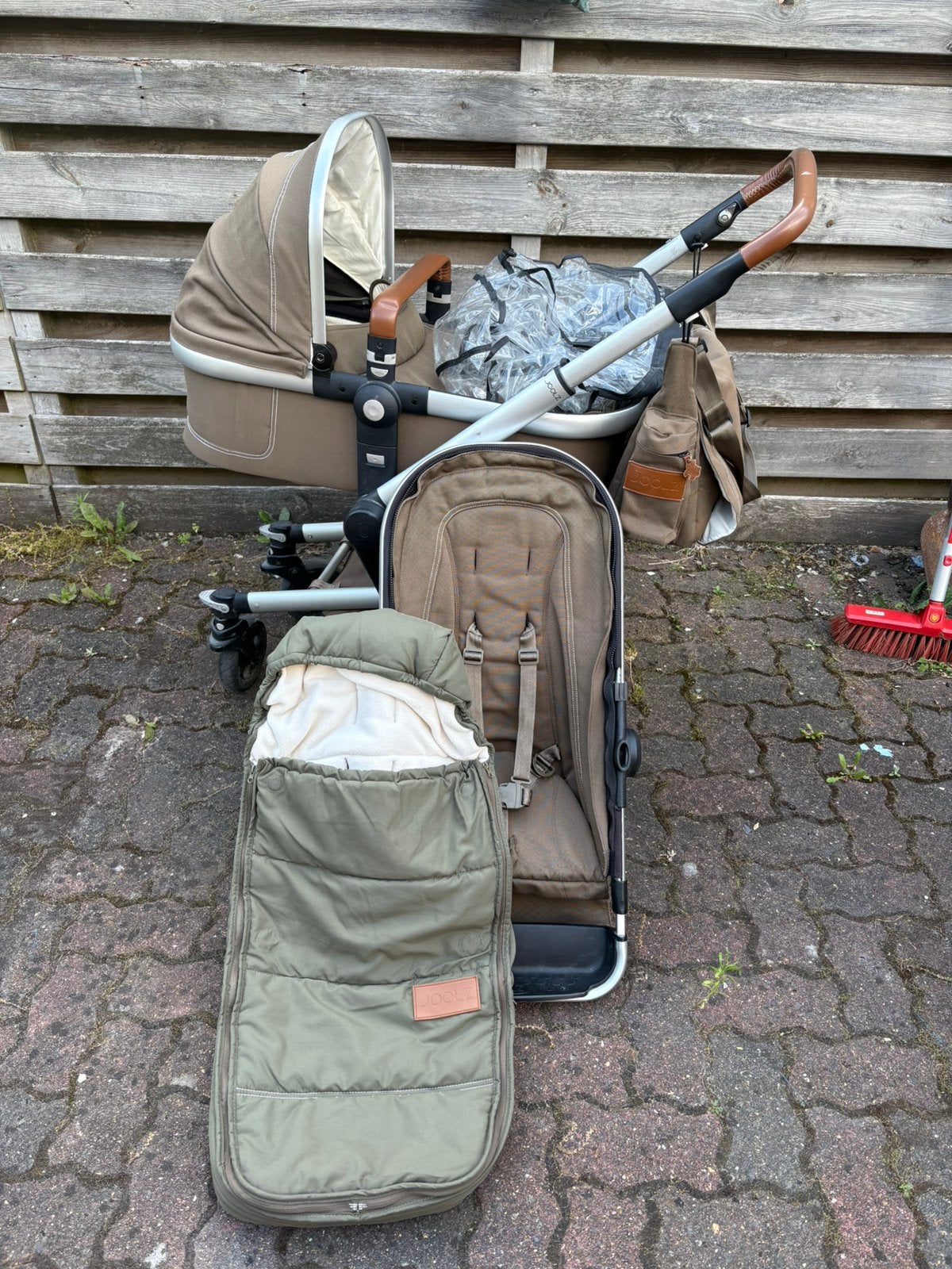 Joolz kinderwagen, Gebruikt, Verstelbare duwstang, Ophalen, Kinderwagen