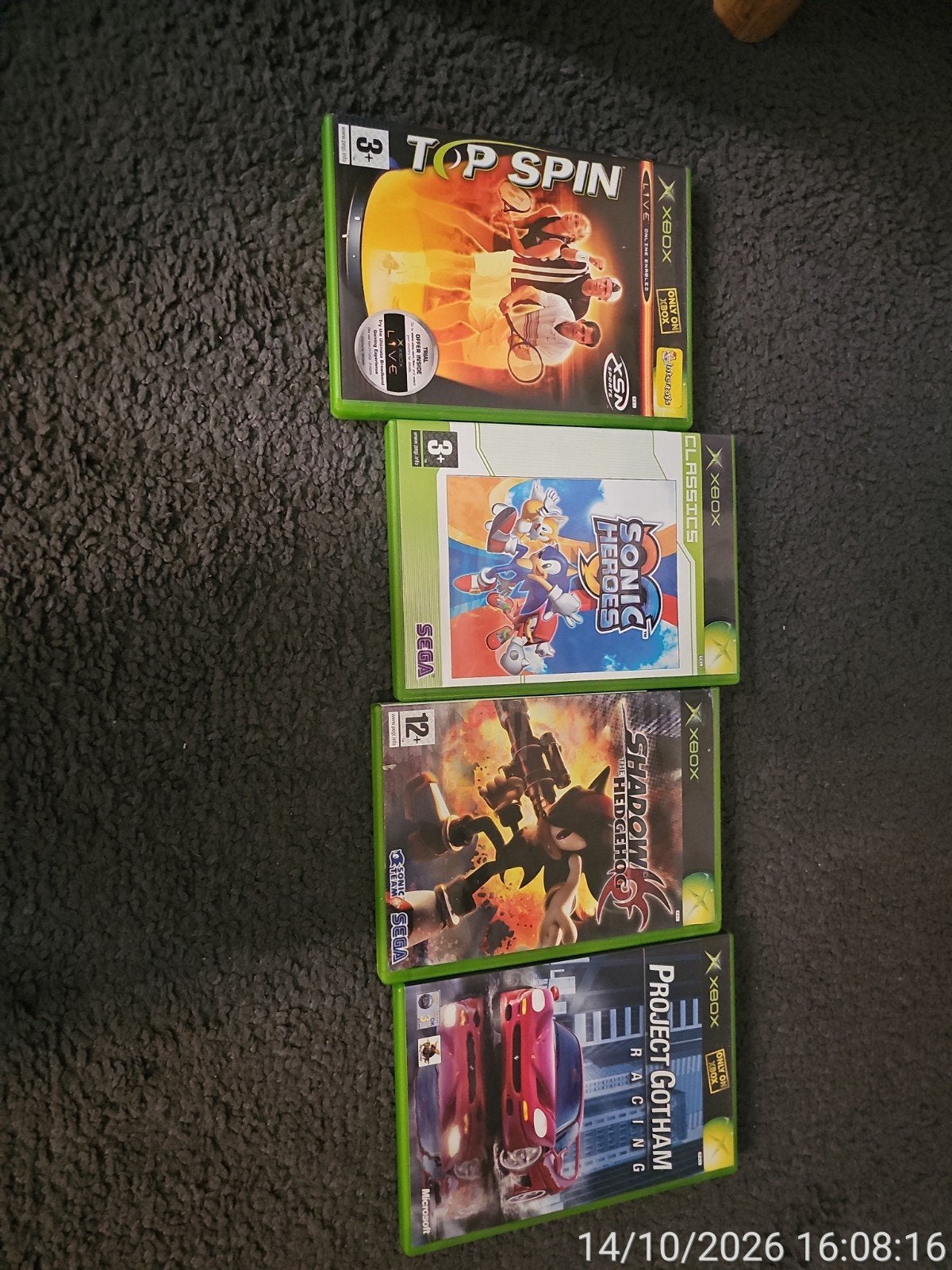 4 Originele Lege Xbox Original Doosjes (CIB), Ophalen of Verzenden, Gebruikt