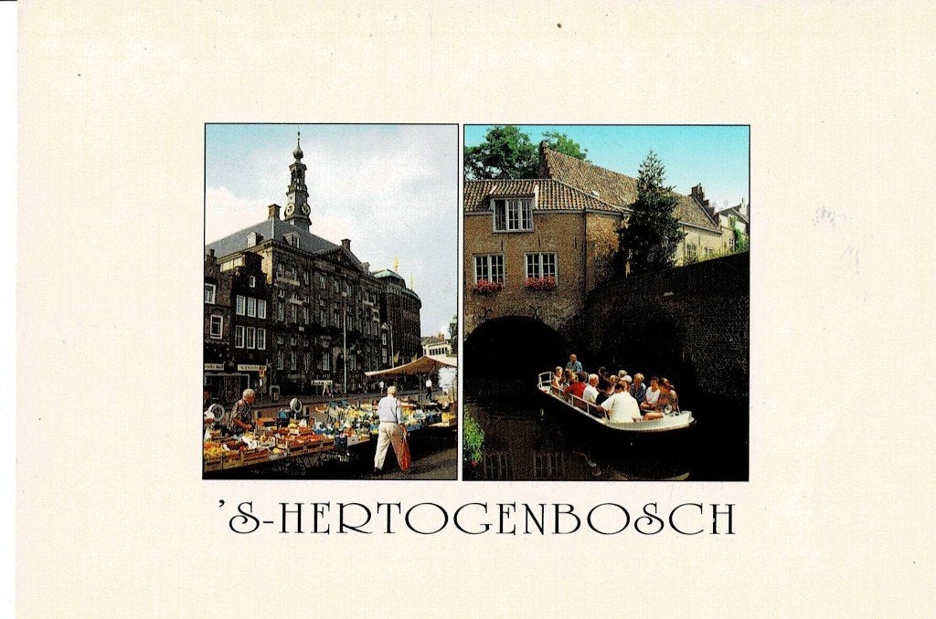 den Bosch, Ophalen of Verzenden, 1960 tot 1980, Gelopen, Noord-Brabant
