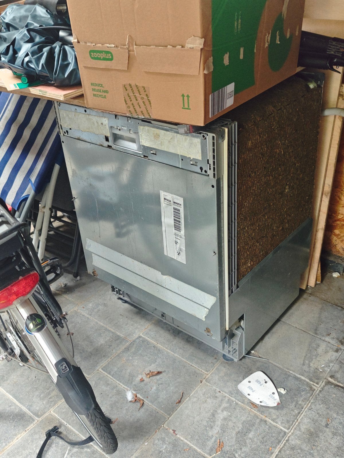 Bosch SGV53E33EU Inbouw Vaatwasser - Gebruikt, Ophalen, Gebruikt, 60 cm of meer, Inbouw
