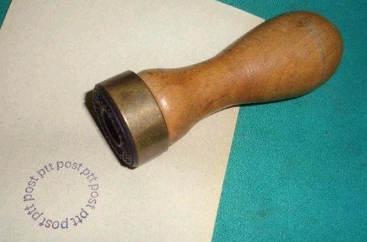 PTT post oude poststempel nr3, Verzenden