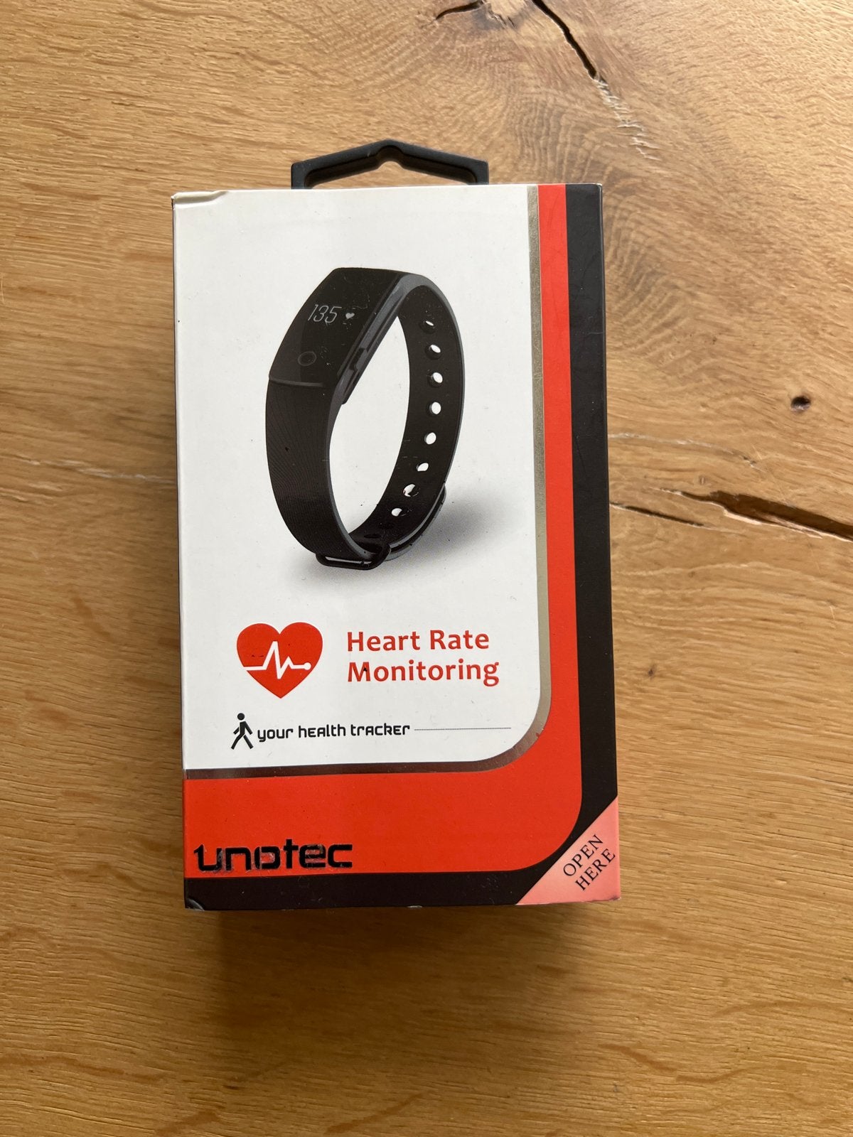 Unotech Hartslag Horloge, Sport en Fitness, Hartslagmeters, Ophalen, Nieuw, Overige merken, Waterdicht