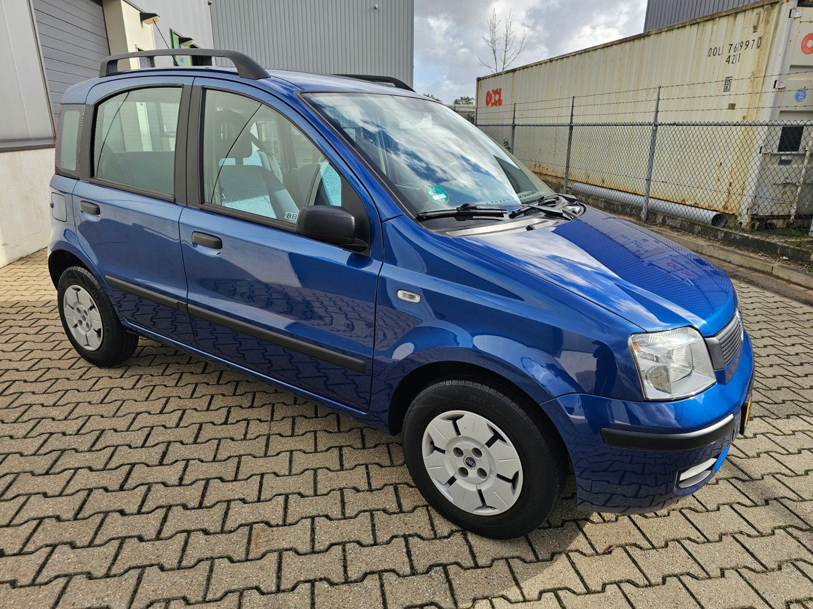 Fiat Panda 1.1 40KW 2006 Blauw, Voorwielaandrijving, Stof, 54 pk, Origineel Nederlands