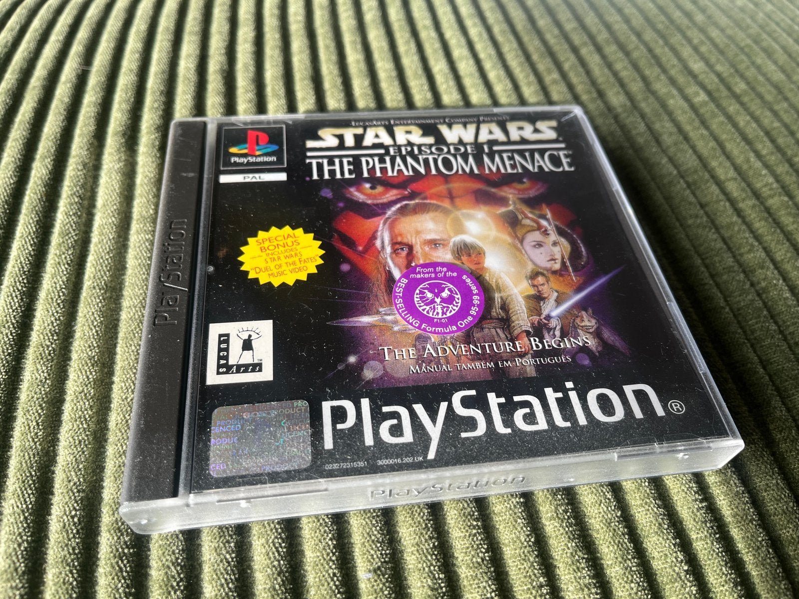 Star Wars Episode I The Phantom Menace – PlayStation 1 / PS1, Avontuur en Actie, 1 speler, Ophalen of Verzenden, Zo goed als nieuw