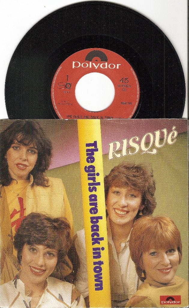 Risqué – The Girls Are Back In Town, Ophalen of Verzenden, Zo goed als nieuw, Pop