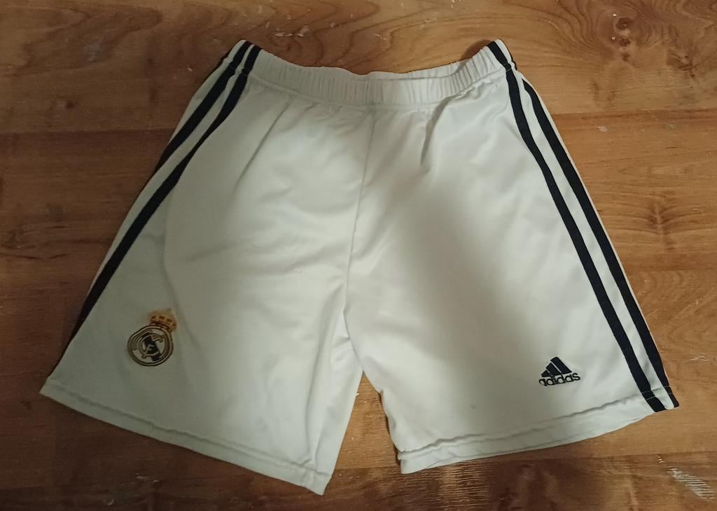 Real Madrid voetbalbroekje - Adidas, Ophalen of Verzenden, Wit, Adidas