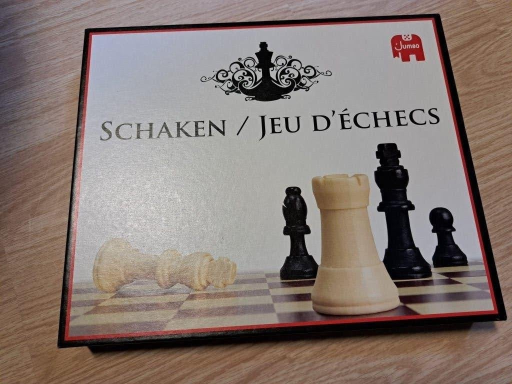 Jumbo - Schaakbord - vanaf 7 jaar, Ophalen of Verzenden, Zo goed als nieuw