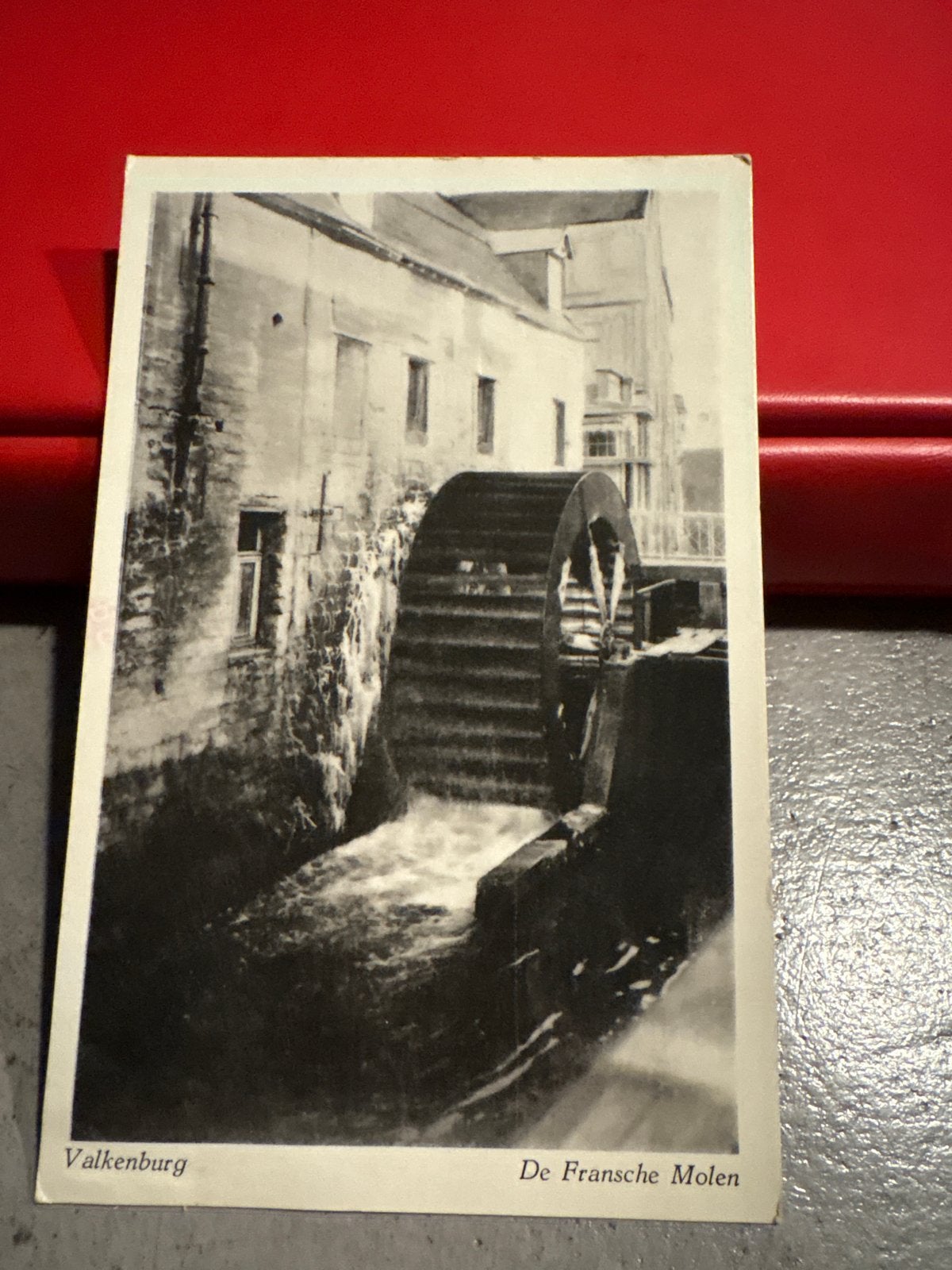 Oude ansichtkaart Valkenburg - De Fransche Molen, Verzamelen, Ansichtkaarten | Nederland, Ophalen of Verzenden, Voor 1920, Gelopen