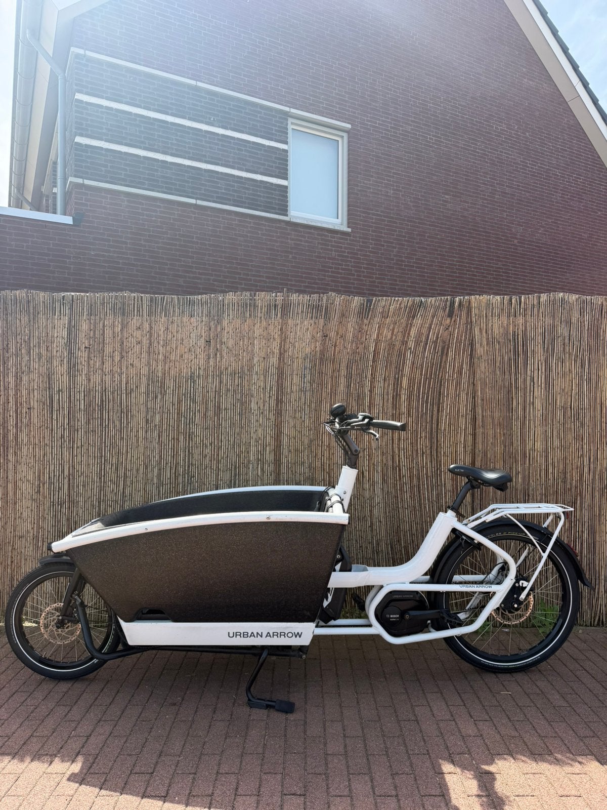 Urban Arrow Family bakfiets 2024 400wh (5301km) - TOP STAAT, Elektrisch, Zo goed als nieuw, 2 kinderen, Schijfrem