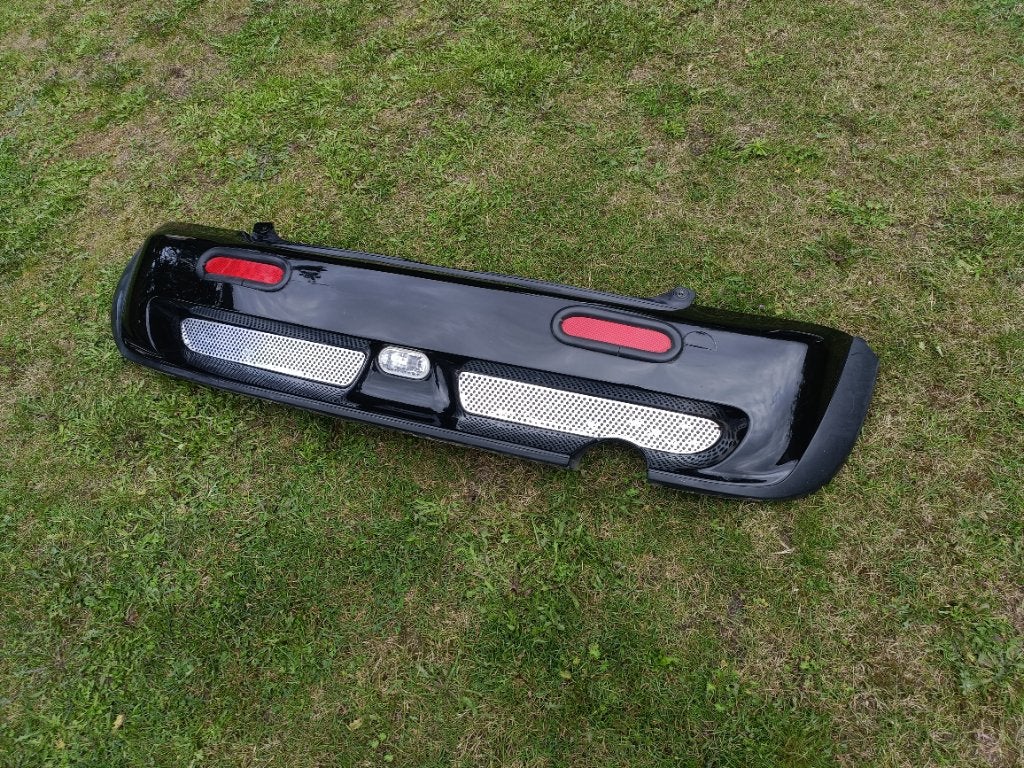 Aero achterbumper mini cooper R50, Ophalen, Gebruikt, Mini, Bumper
