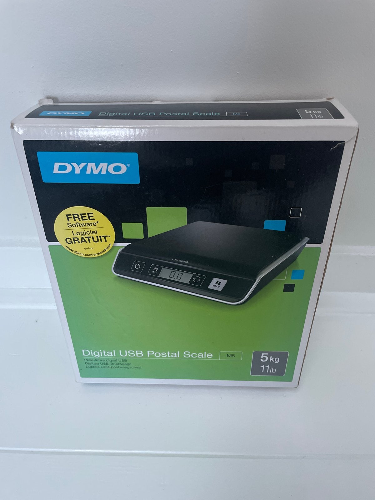 Dymo Digitale USB Postweegschaal 5kg, Ophalen of Verzenden, Zo goed als nieuw, Overige typen, Minder dan 50 kg