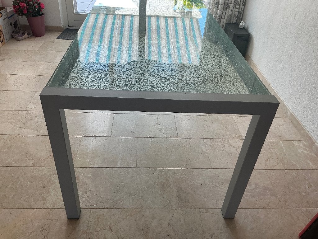 Eettafel ( Gratis af te halen ), Ophalen, Gebruikt, 200 cm of meer, 50 tot 100 cm