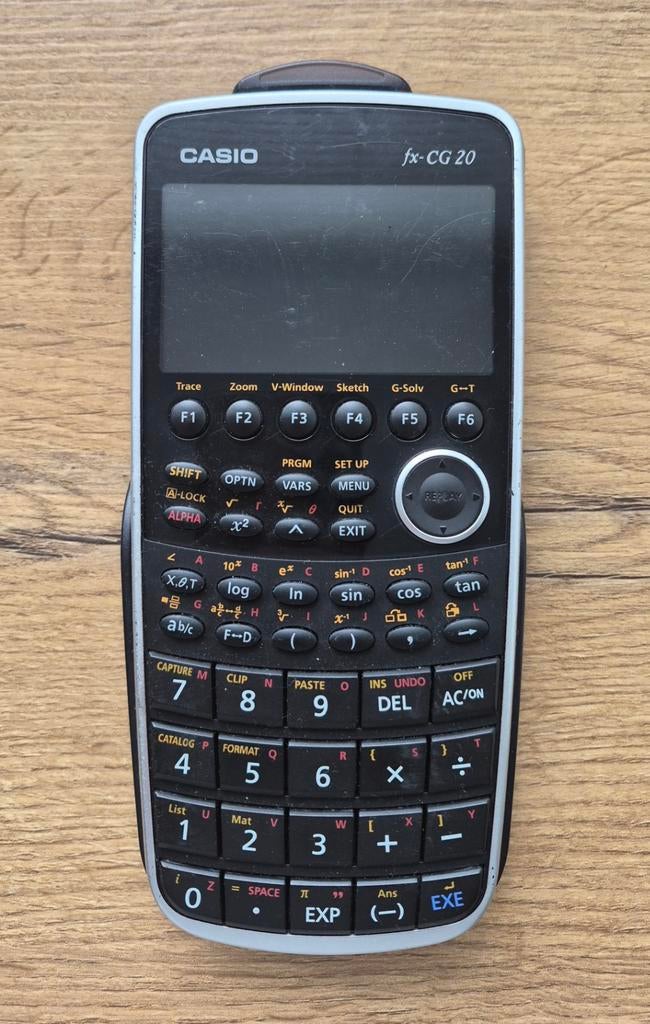 Casio grafische rekenmachine fx- CG 20, Ophalen of Verzenden, Grafische rekenmachine