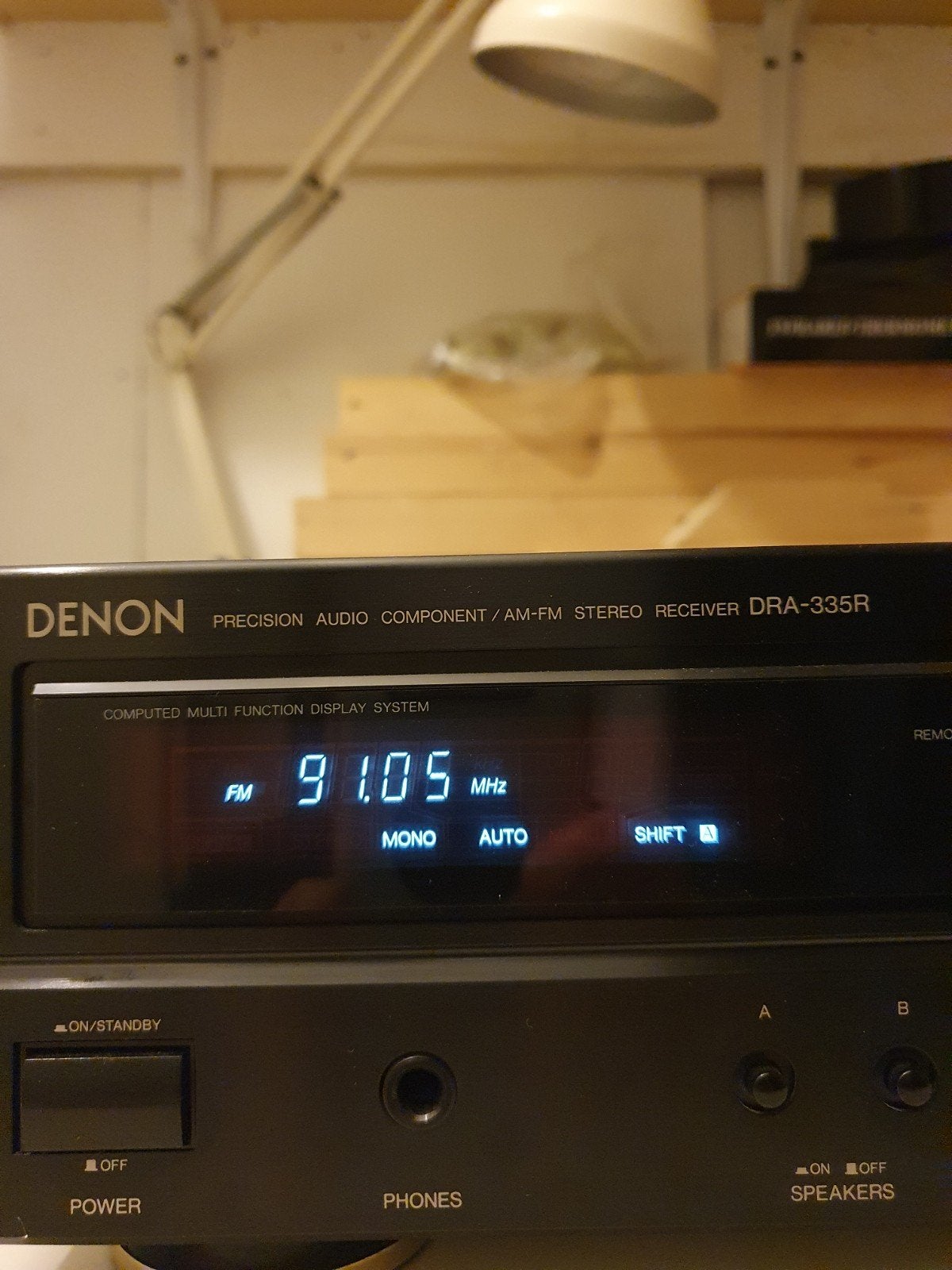 Denon DRA-335R Stereo Receiver - Vintage Hifi, Ophalen, Gebruikt, Denon, 60 tot 120 watt