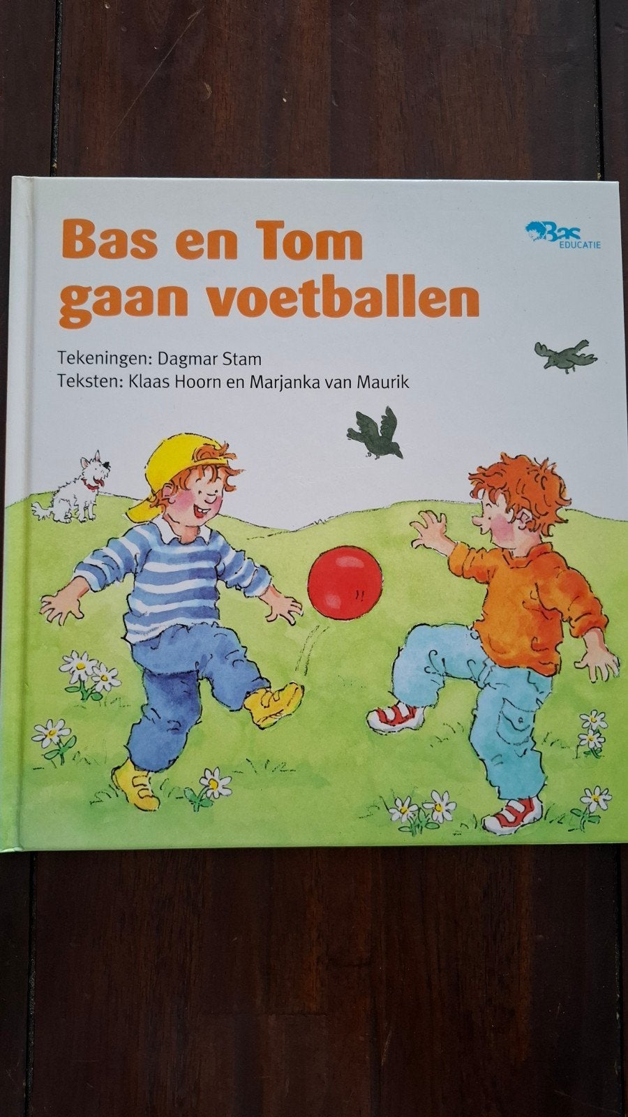 Marjanka van Maurik - Bas en Tom gaan voetballen, Fictie algemeen, Marjanka van Maurik; Klaas Hoorn, Nieuw, Ophalen of Verzenden