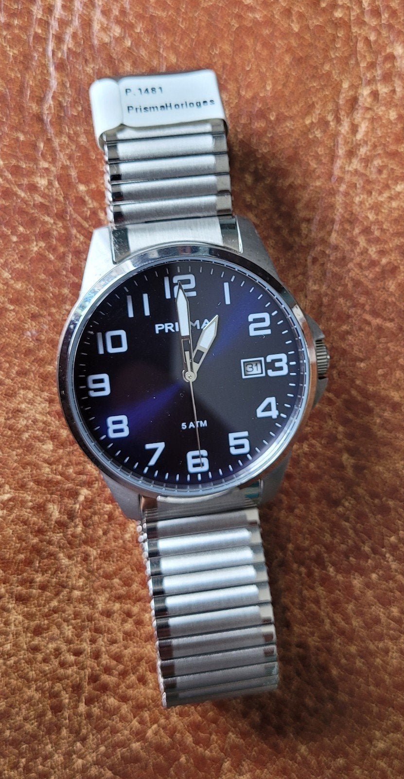 Nederlandse Prisma P.1481 Classic, Sieraden, Tassen en Uiterlijk, Horloges | Heren, Ophalen of Verzenden, Nieuw, Overige merken