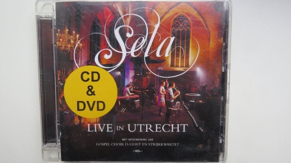 Cd en DVD: Sela, Live in Utrecht, Ophalen of Verzenden, Zo goed als nieuw, Gospel