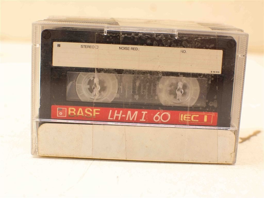 4 Basf cassettebandjes 38111, Ophalen of Verzenden, Gebruikt, Overige genres, 1 bandje