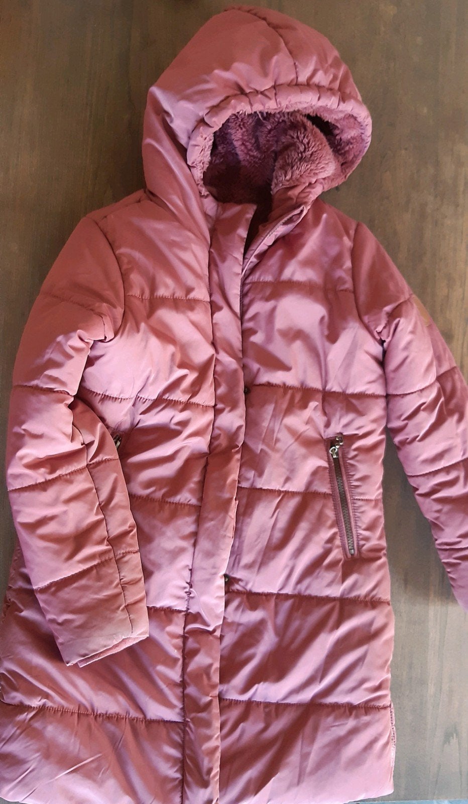 Winterjas Donker Roze Meisje, Ophalen, Persival, Meisje, Zo goed als nieuw
