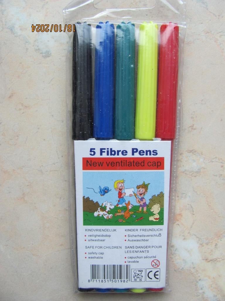 NIEUW verpakking KLEURSTIFTEN stiften 5 kleuren WH Almere, Ophalen of Verzenden, Nieuw, Potlood of Stift