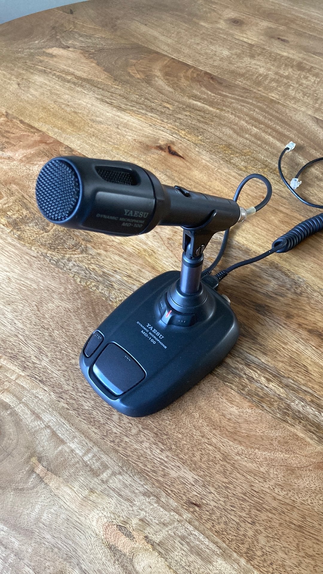 Yaesu MD-100 in nette staat, Telecommunicatie, Ophalen of Verzenden, Gebruikt