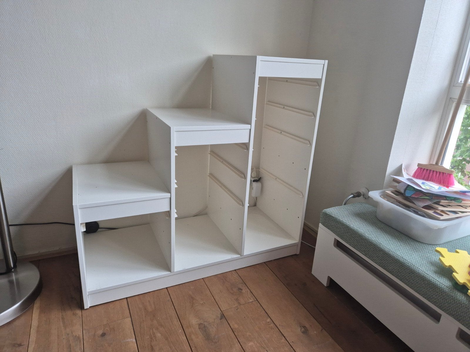 Ikea trofast wit, Ophalen, Gebruikt, Kast, 75 tot 100 cm