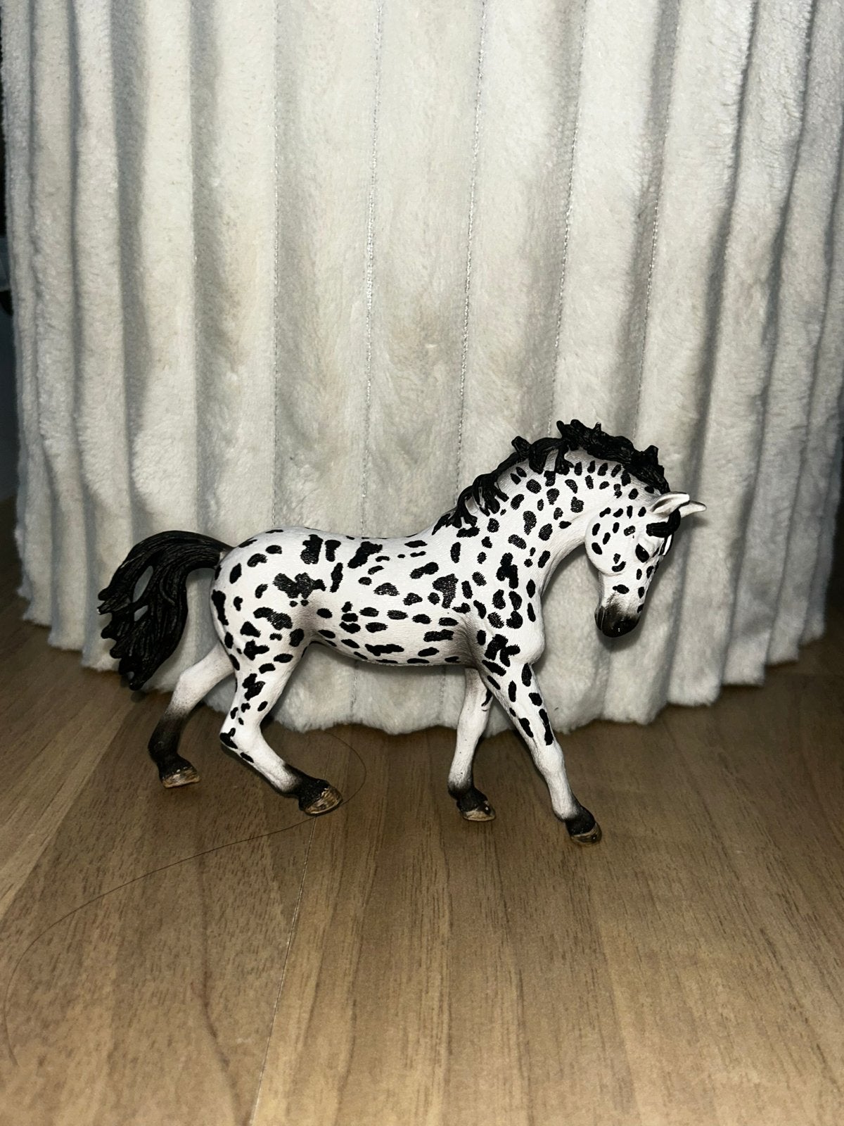Schleich Appaloosa paard - Zwart-wit gevlekt, Ophalen of Verzenden, Zo goed als nieuw