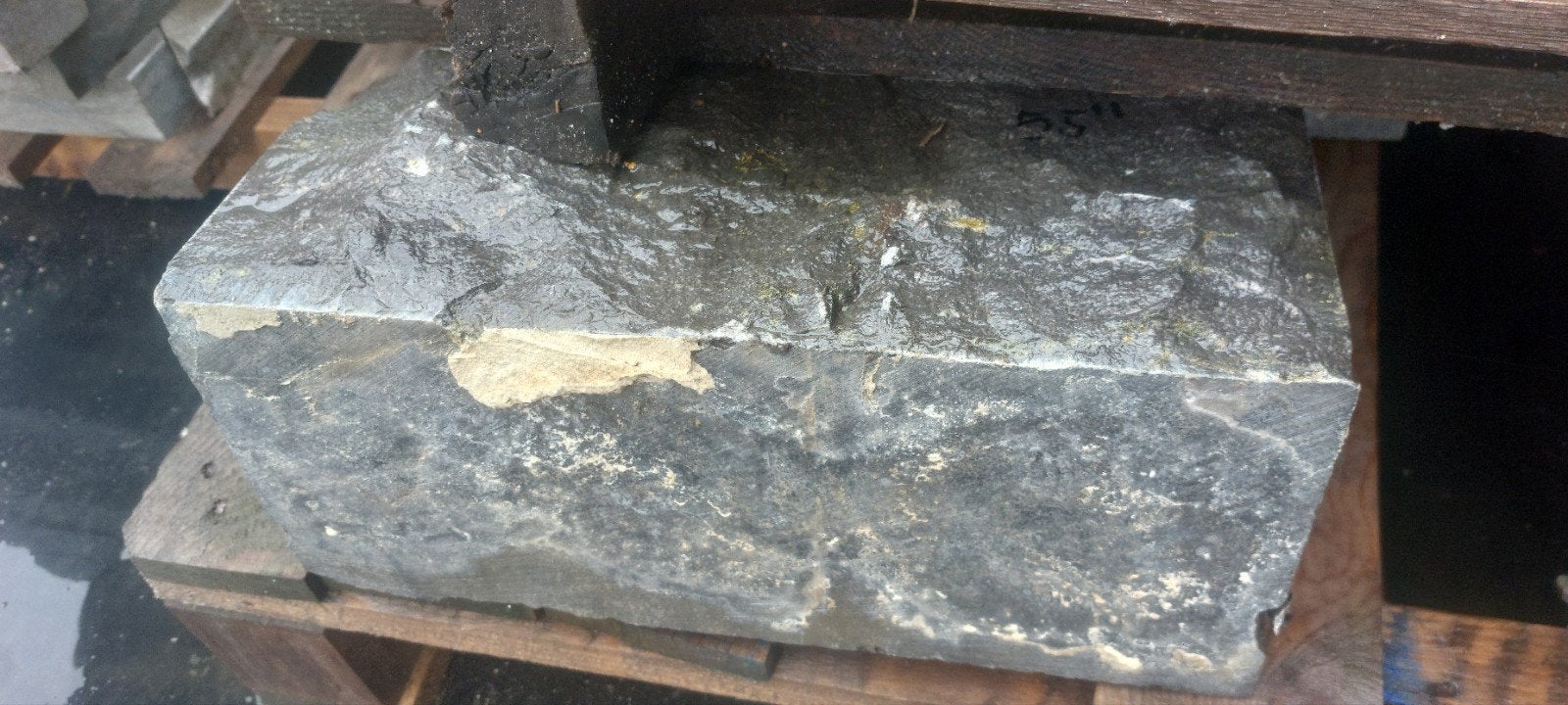 Chinees hardsteen stapelblokken 14 st. 35 x15x15 cm gekloofd, Ophalen, Natuursteen, Terrastegels