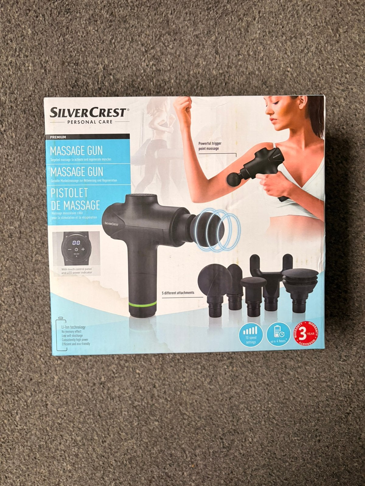 Massage gun NIEUW, Ophalen of Verzenden, Nieuw, Apparaat