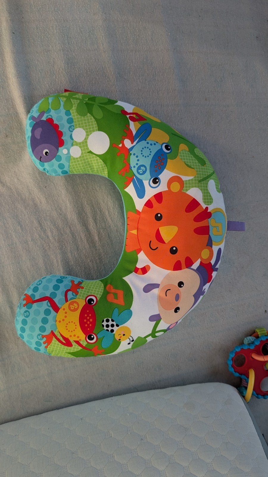 tummy time buikkussen met jungle dieren en geluid, Ophalen of Verzenden, Zo goed als nieuw, Overige typen