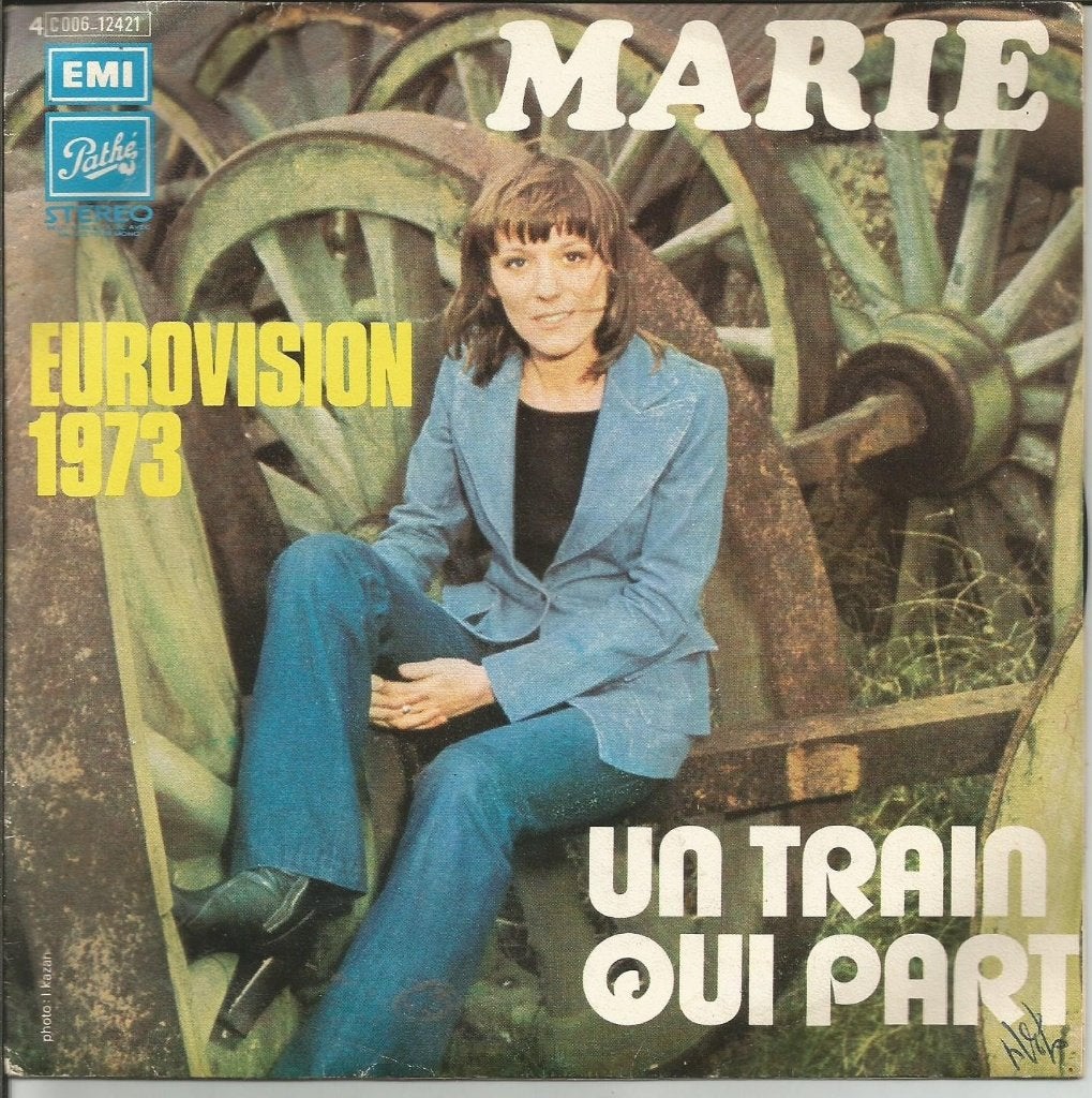 Marie - Un Train Qui Part   - Eurovision '73 -, Cd's en Dvd's, Gebruikt, 7 inch, Ophalen of Verzenden, Pop