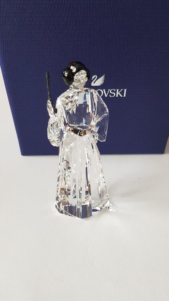 Swarovski Disney Star Wars Leia. Kristallijn Shop., Verzamelen, Swarovski, Verzenden, Wattens, Nieuw, Figuurtje