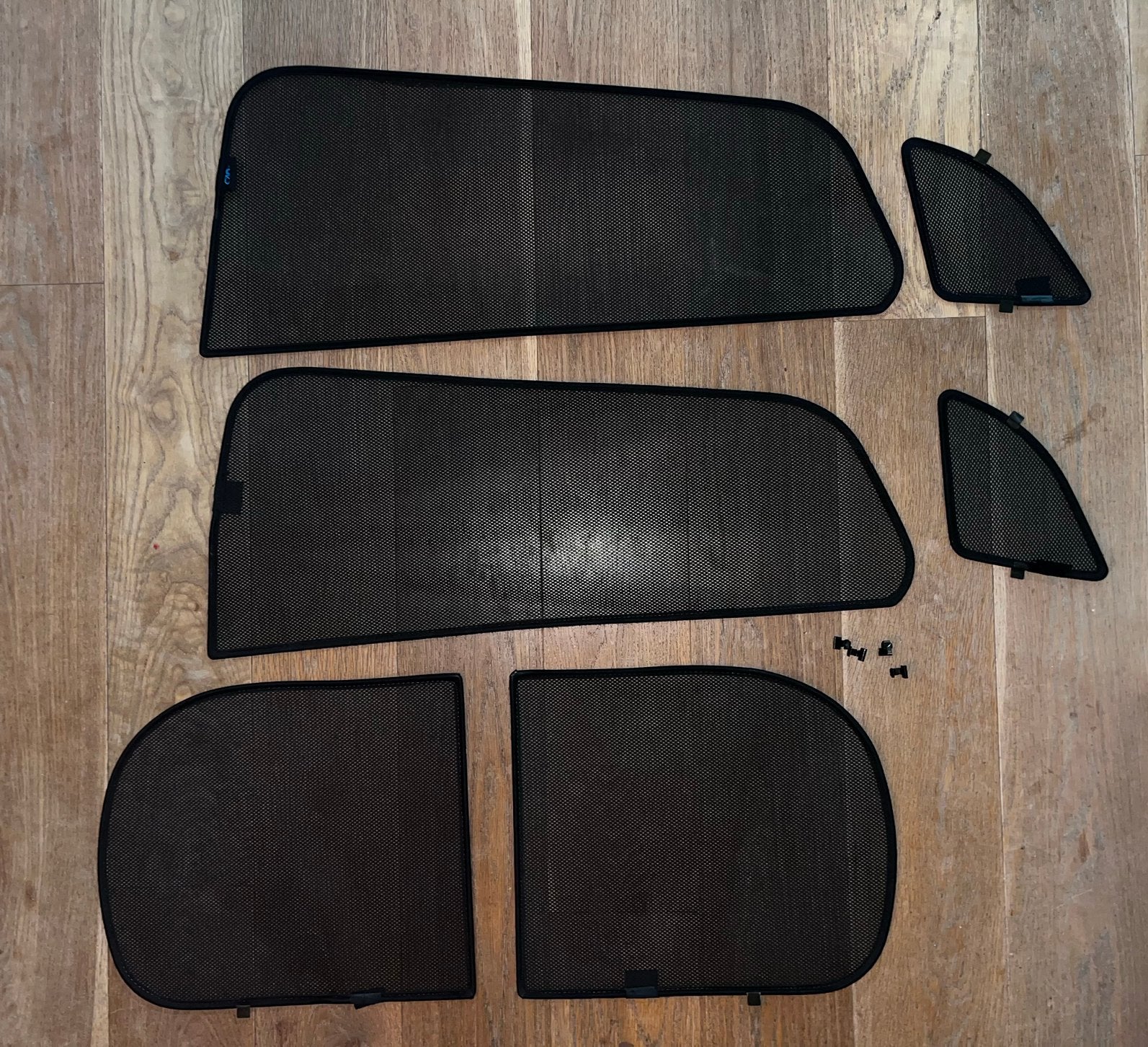Complete set Car Shades Renault Megane 3 estate (6-delig), Auto-onderdelen, Ophalen, Gebruikt, Renault