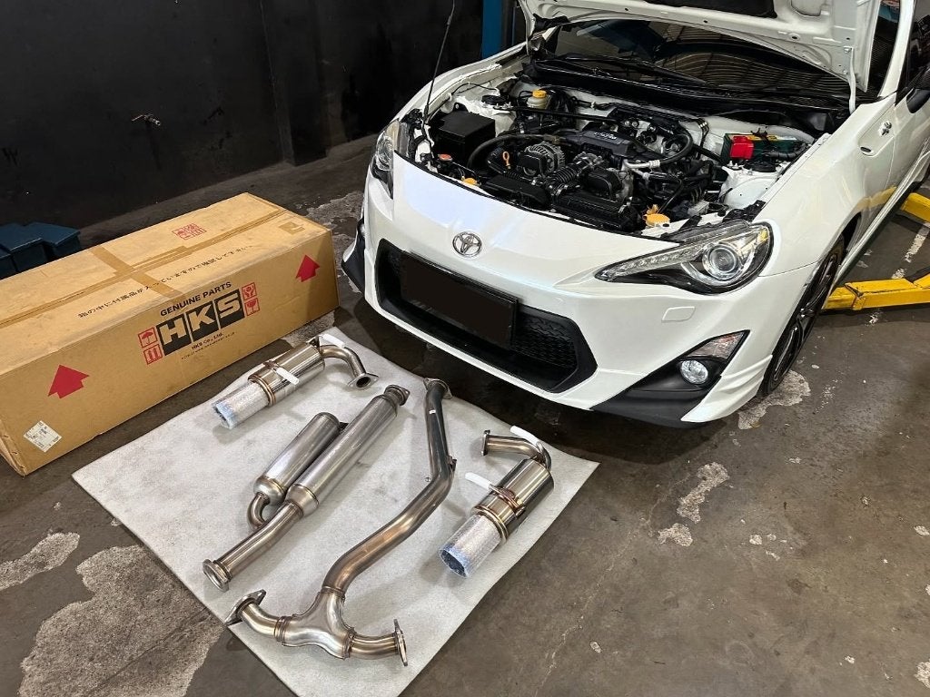 HKS Hi-Power Spec-L catback uitlaatsysteem - BRZ GT86, Ophalen of Verzenden