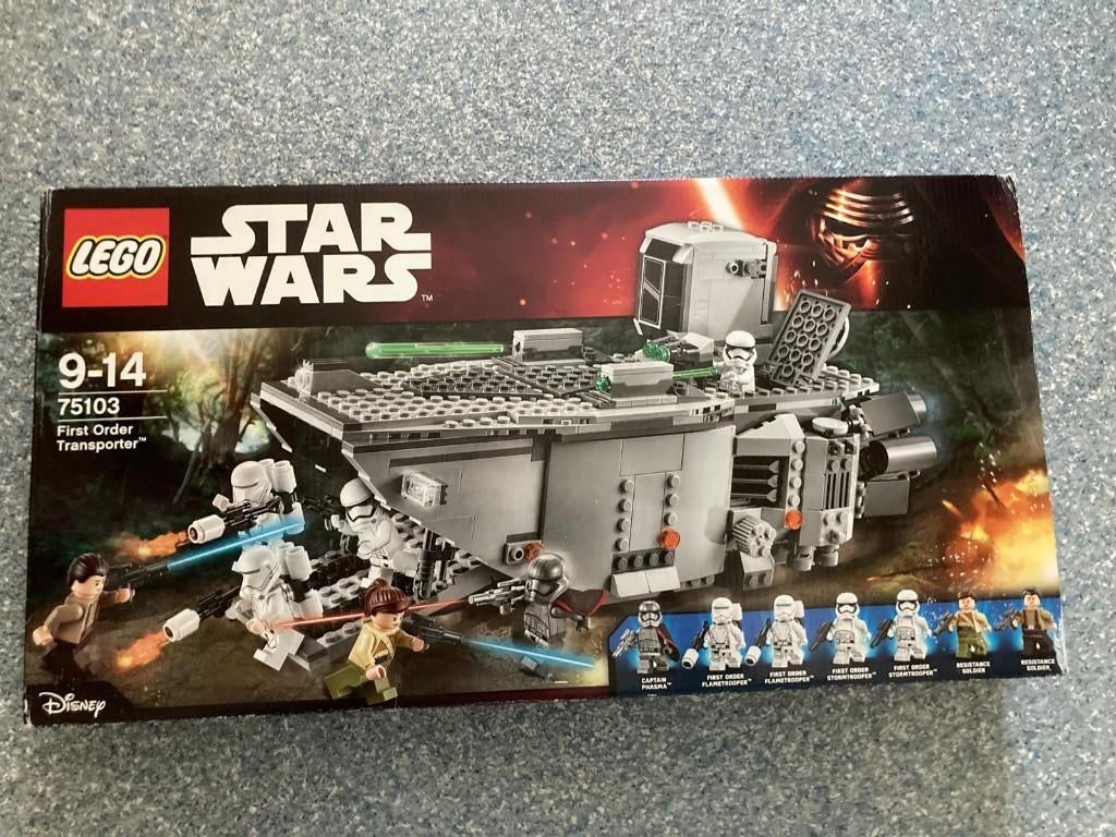 Lego Star Wars First Order Transporter 75103, Star Wars, Lego, Nieuw, Ophalen of Verzenden